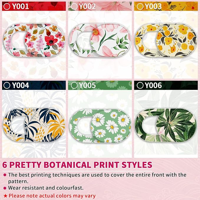 Laptop Camera Cover Slide Cute, Ultra Thin Webcam Cover - Image 5