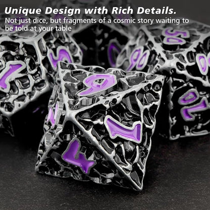 PJOY Metal Dice Set D&D for Dungeons and Dragons Dice - Image 4