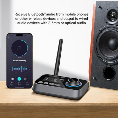 Monster Bluetooth Transmitter & Receiver, 2-in-1 Bluetooth Audio Adapter - Image 4