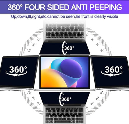 360° Privacy Screen Protector for MacBook Air 15 inch, Privacy Screen Filter - Image 2