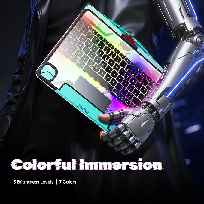 KITONE Transparent Case with Wireless Keyboard only - Image 7