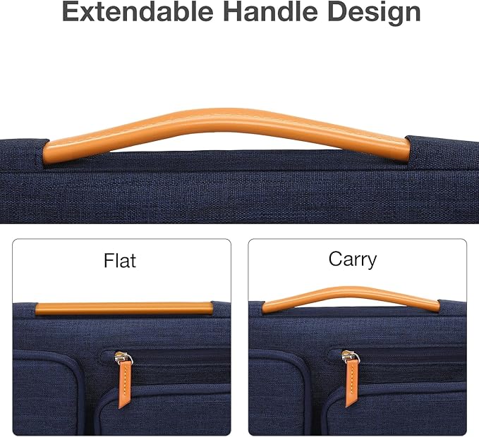 MOSISO 360 Protective Laptop Case 14 inch, 14 inch Laptop Sleeve Compatible - Image 5