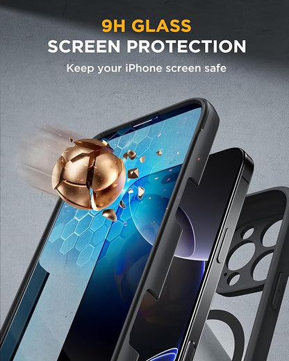 Miracase Magnetic for iPhone 16 Pro Max Case 6.9'' Full-Body Phone case - Image 4