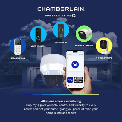Chamberlain 1/2 HP Belt Drive Smart Garage Door Opener - Image 10