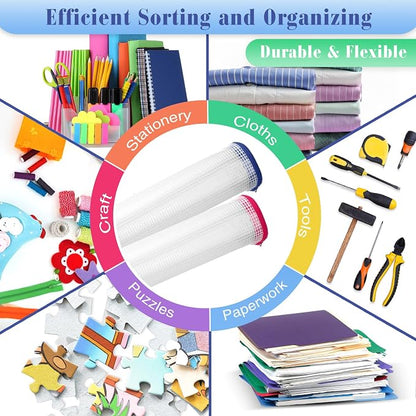 Jetec 32 Pcs Mesh Zipper Bags Toy Storage Bikini Organizer Bag Bolsas Para - Image 4