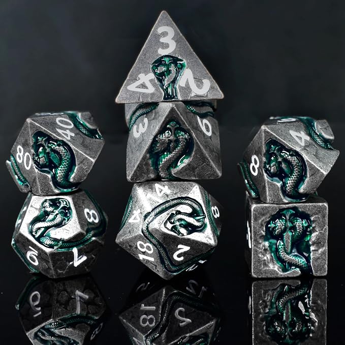 RULE DICE Serpent's Cunning DND Dice Set - Image 2