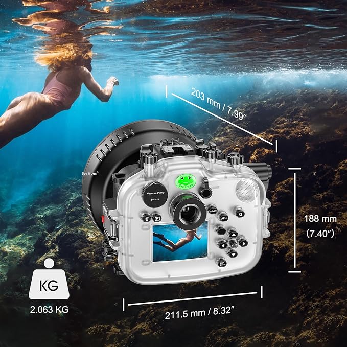 Sea frogs Waterproof Camera Housing Compatible - Image 6