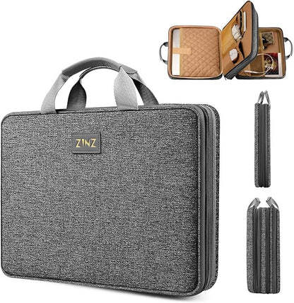ZINZ Slim Expandable Laptop Case 13 Inch Sleeve Upgraded Protective Durable by ZINZ