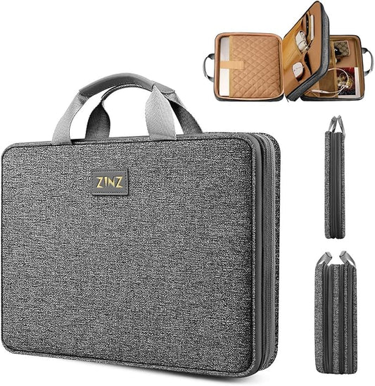 ZINZ Slim Expandable Laptop Case 15.6 Inch Sleeve Upgraded Protective Durable by ZINZ