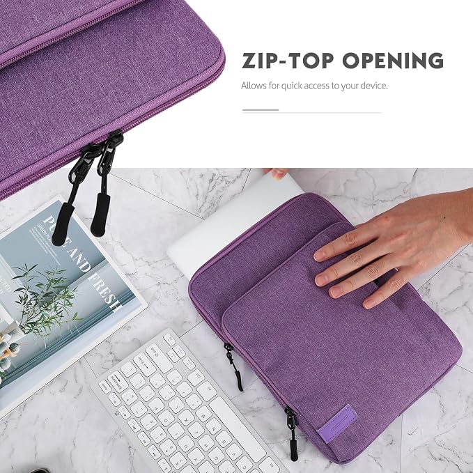 MoKo Laptop Sleeve Bag for 13.3-14 Inch, Notebook Carrying Case - Image 5
