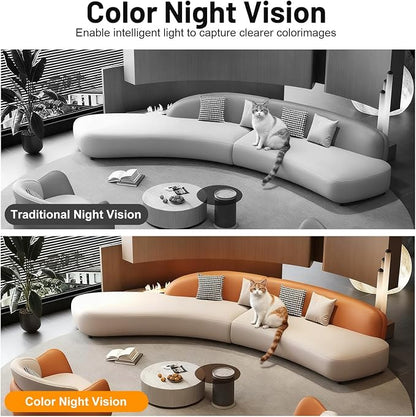 Smart Home Security Cameras, 5MP HD Pet/Baby Monitoring Cameras, 2.4GHz Indoor - Image 7