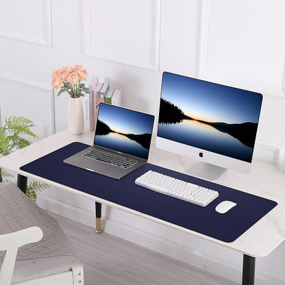 Leather Desk pad Protector, Large Desk mat - Image 5
