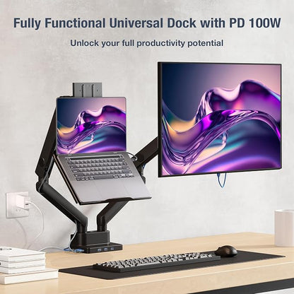 AVLT Dual 17”-38" Monitor Arm Desk Mount - Image 9