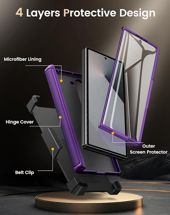 Vihibii for Samsung Galaxy Z Fold 6 Case Wallet - Image 6