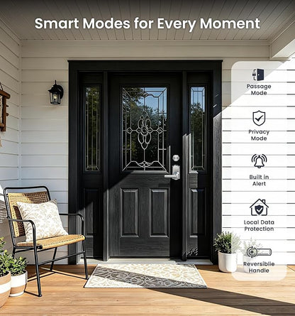 Veise VE029-E Wi-Fi Smart Lever Lock - Image 6