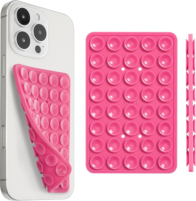 SUCKY Silicone Suction Phone Case Adhesive Mount by Sucky
