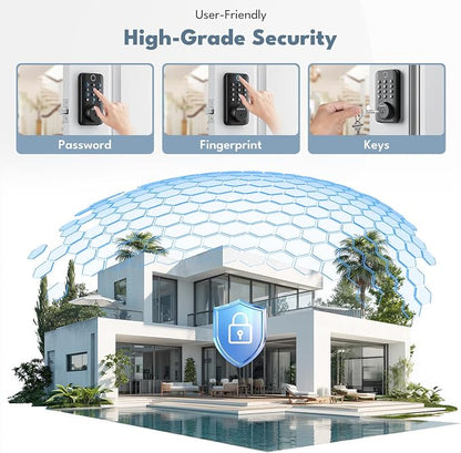 Fingerprint Keyless Entry Door Lock - Image 2