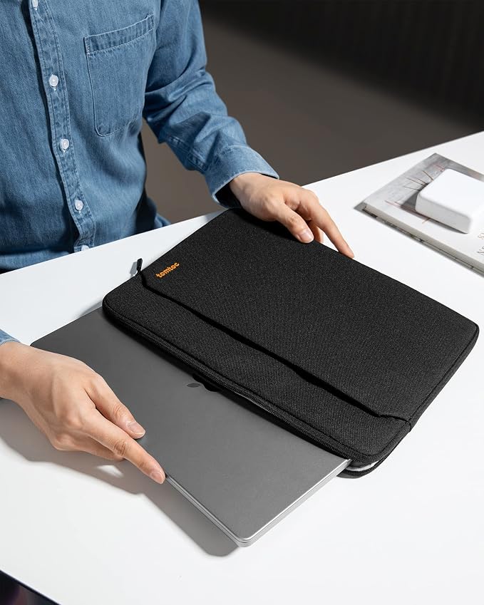 tomtoc Slim Laptop Sleeve Case for 13-inch New MacBook Air M4/A3420 M3/A3113 - Image 7