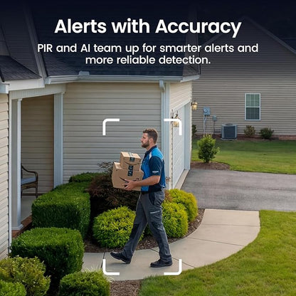 aosu Solar Security Cameras Wireless Outdoor, 2K HD Home Security Camera System - Image 8