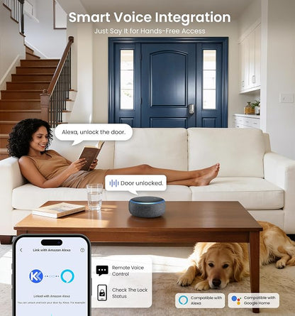 Veise VE028 Built-in Wi-Fi Smart Lock - Image 7