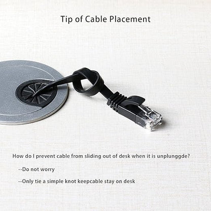 Jadaol Cat 6 Ethernet Cable 25 ft, 10Gbps Support Cat8 Cat7 Network, Flat RJ45 - Image 7