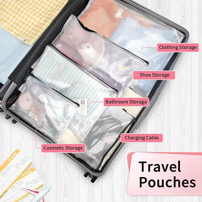 Umriox Zipper Pencil Pouches, 9.2 x 4.7 in, Pencil Pouches Bulk - Image 7