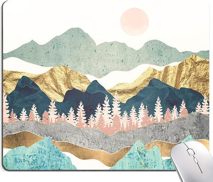 Hokafenle Mountain Abstract Art Mouse Pad by Hokafenle