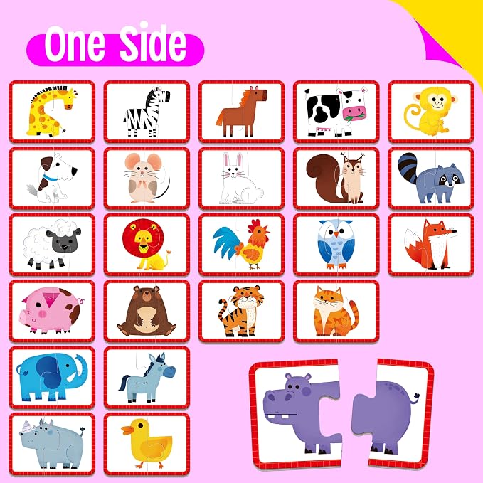 48 Animal Memory Matching Puzzles - Image 4