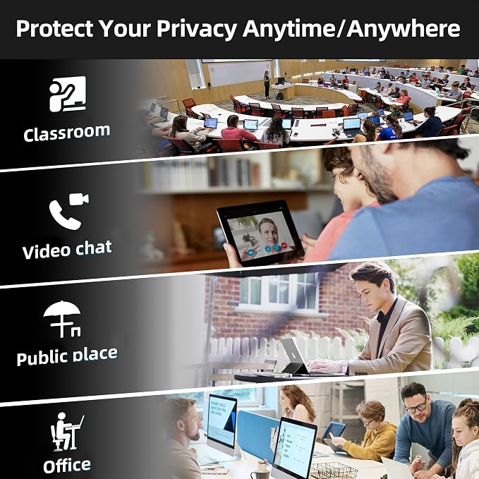 Privacy Filter Compatible with Microsoft Surface Pro 10 / 9 / 8 / X, Easy - Image 8