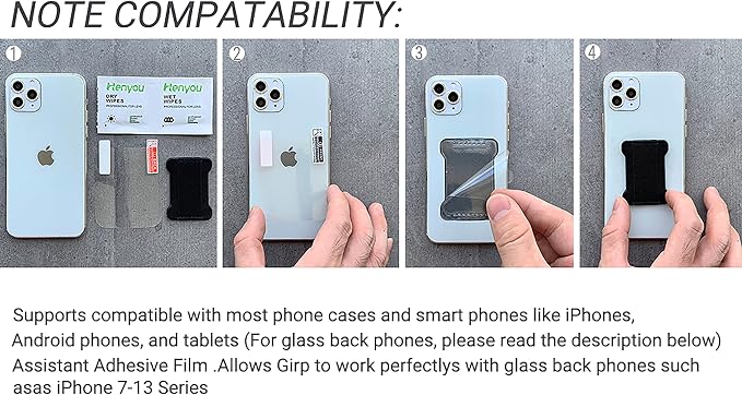 WOJI Cell Phone Finger Grip Strap Holder - Image 9