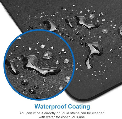 Sunset Ocean Wave Mouse Pad, Square Mousepad, Waterproof Mouse Mat Non-Slip - Image 3