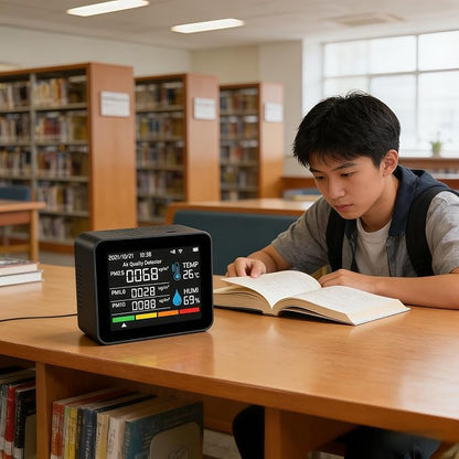 Smart Air Quality Monitor, Indoor Air Quality Meter - Image 5