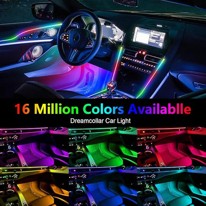 Dreamcolor Acrylic Interior Lights, 10 in 1 LED Strip Lights - Image 4