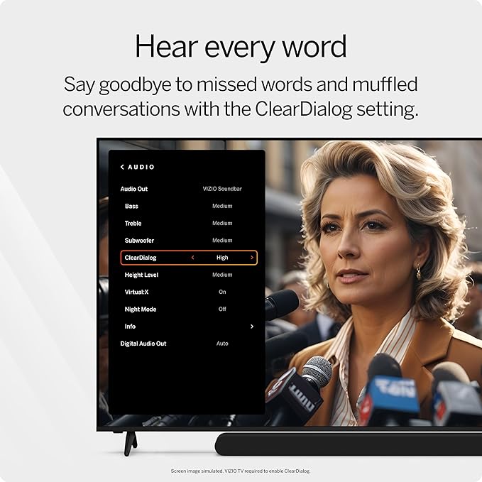 VIZIO 2.0 Soundbar w/Dolby Atmos & DTS:X, QuickFit™ Compatible – SV200M-08 - Image 10
