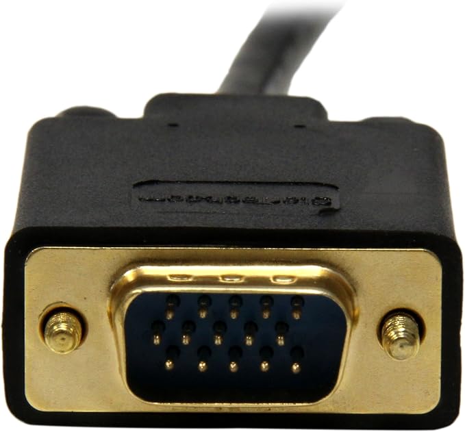 StarTech.com DP2VGAMM10B 10 ft DisplayPort to VGA Adapter Cable - Image 5