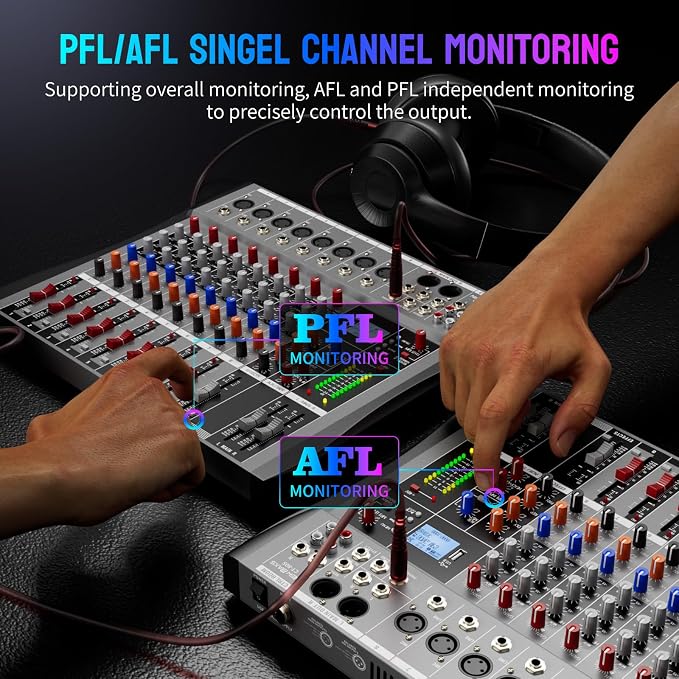 Professional DJ Audio Mixer - Image 5