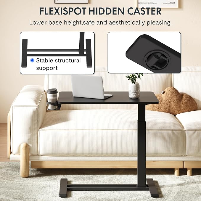 FLEXISPOT H7 Adjustable Overbed Bedside Table - Image 3