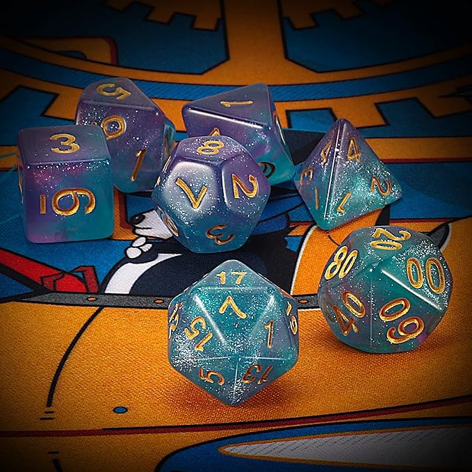 QMAY DND Dice Set -D&D Polyhedral Dice - Image 3