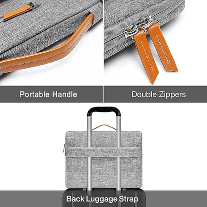 MOSISO 360 Protective Laptop Case 14 inch, 14 inch Laptop Sleeve Compatible - Image 3