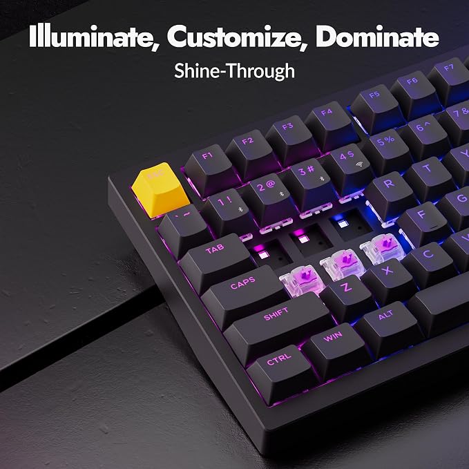 P1 HE 75% Wireless Custom Mechanical Gaming Keyboard - Image 7