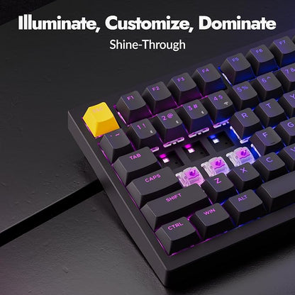 P1 HE 75% Wireless Custom Mechanical Gaming Keyboard - Image 7