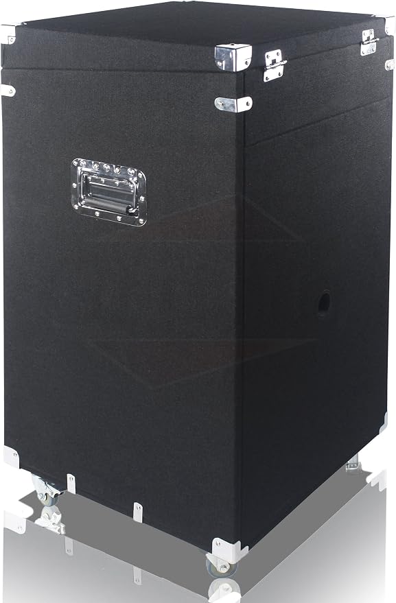 Griffin Rackmount Studio Mixer Flight Road Case – 25U Mount Space Amp Cabinet - Image 2