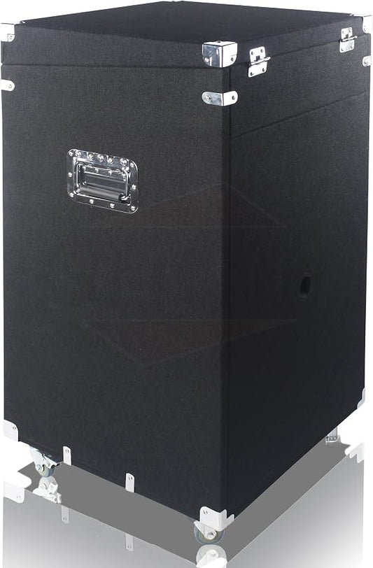 Griffin Rackmount Studio Mixer Flight Road Case – 25U Mount Space Amp Cabinet - Image 2