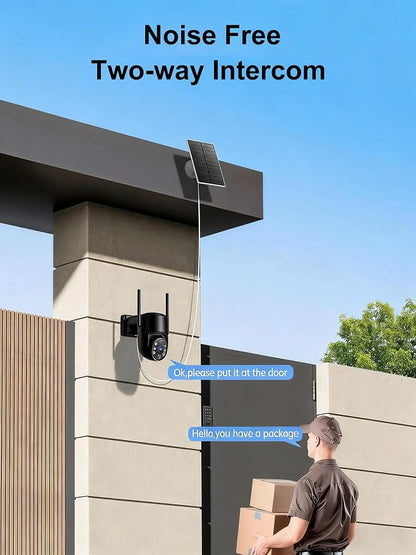2K Security Cameras Wireless Outdoor, 5GHz WiFi Solar Camera Outdoor Wireless - Image 7