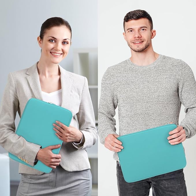 RAINYEAR 15.6 Inch Laptop Sleeve Protective Case Soft Lining Zipper Cover - Image 7