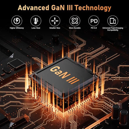 120W Universal Travel Adapter, GaN III International Power Adapter, 4 USB-C 1 - Image 8