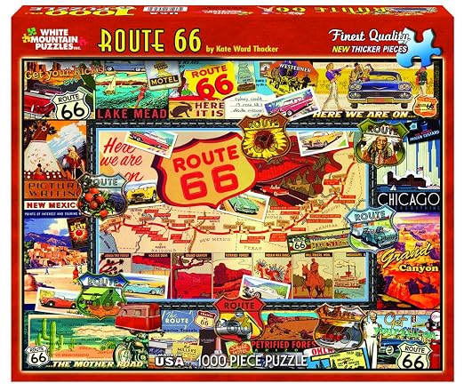 White Mountain Puzzles Route 66 - Image 2