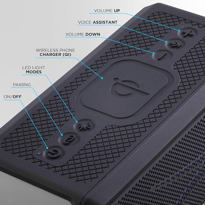 Altec Lansing Loud Portable Speakers Bluetooth Wireless Waterproof - Image 4
