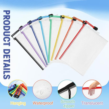 Jetec 32 Pcs Mesh Zipper Bags Toy Storage Bikini Organizer Bag Bolsas Para - Image 3