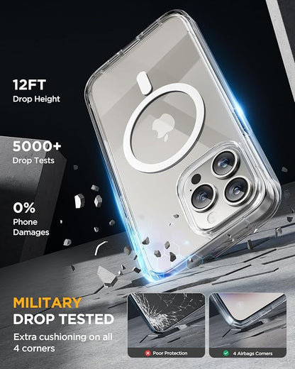 Miracase Magnetic for iPhone 15 Pro Case Full-Body Bumper Phone case - Image 4